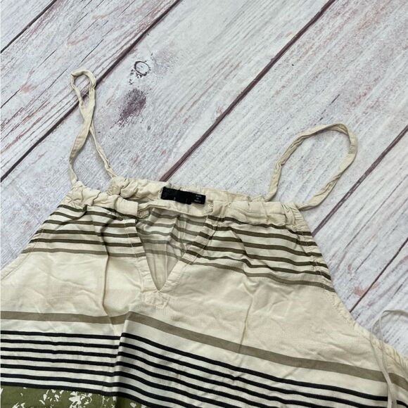 Prana Women's Parisol Midi Halter Sun Dress Olive Brown Modal Size Large - Picture 9 of 11